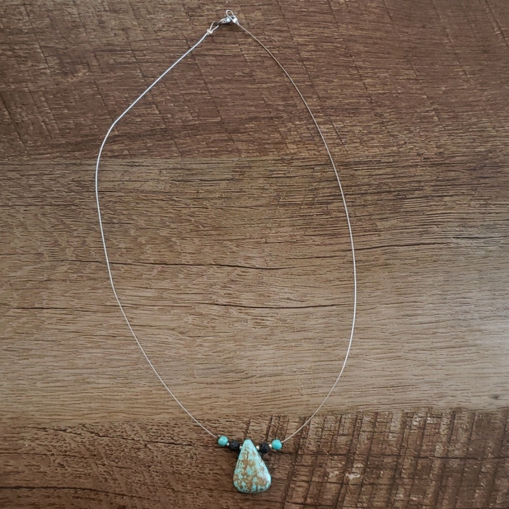 Blue Stone Necklace
